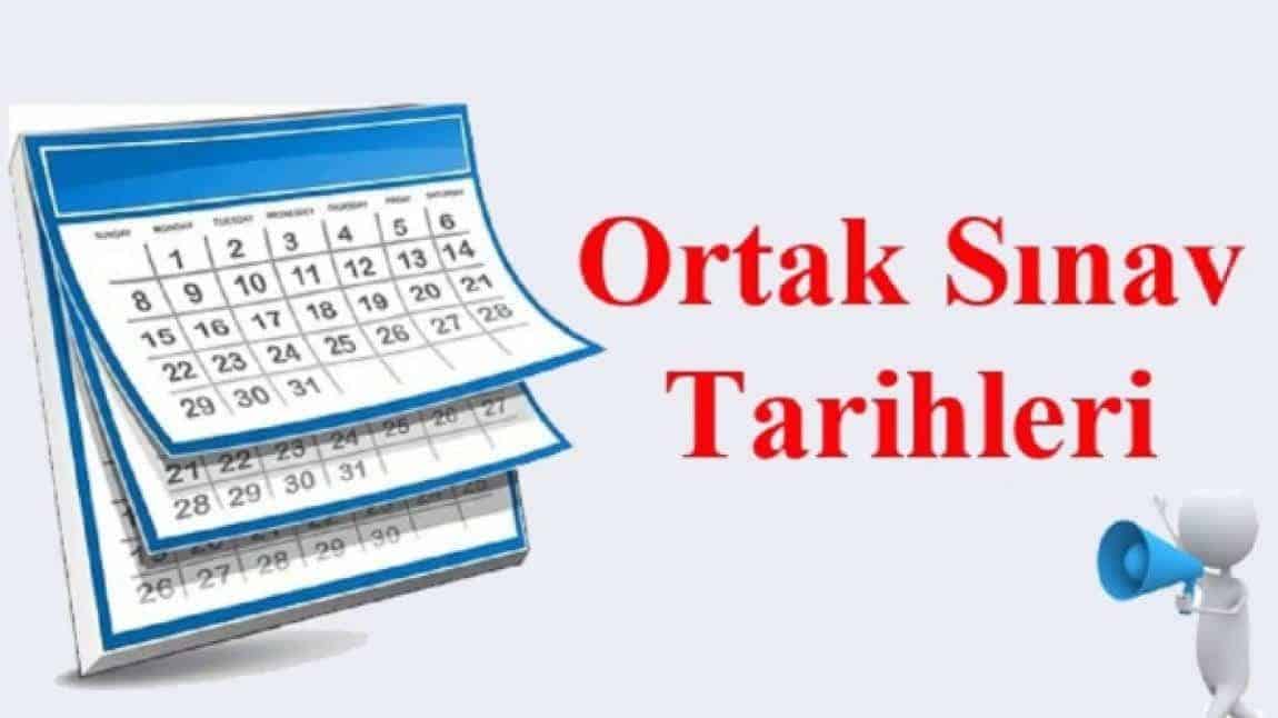 2024-2025 EĞİTİM-ÖĞRETİM YILI 2. DÖNEM 2. ORTAK SINAV TAKVİMİ